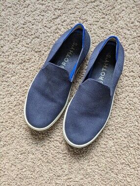 Rothy's Navy Blue Slip On Sneaker